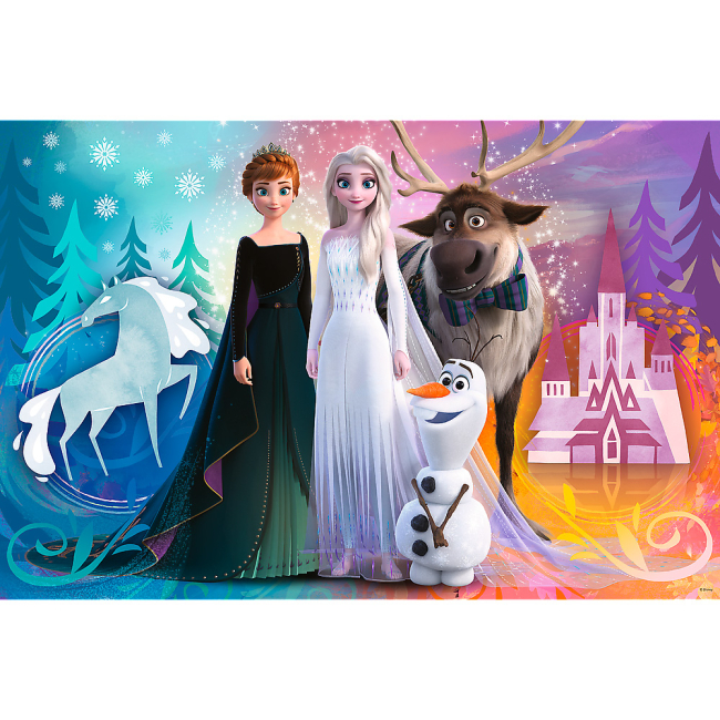 Пазлы - Пазлы Trefl Super maxi Счастливая земля Фрозен 24 элемента (41000)#2