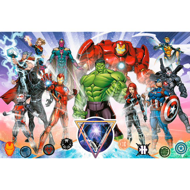Пазлы - Пазлы Trefl Super shape XL Отвага Мстителей 160 элементов (50023)#2