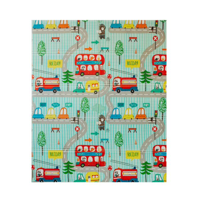 Развивающие коврики - Детский складной коврик Poppet Транспорт и Зоолетчики (2036009)#2