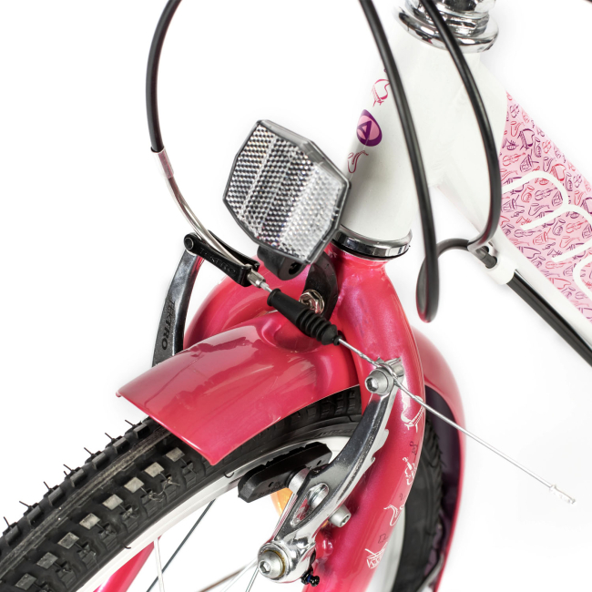 Велосипеды - Велосипед Author Melody 20 бело-розовый (2023018)#2