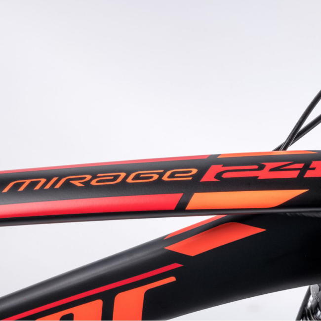 Велосипеды - Велосипед Author Mirage 24 Матово-черный (2023044)#3