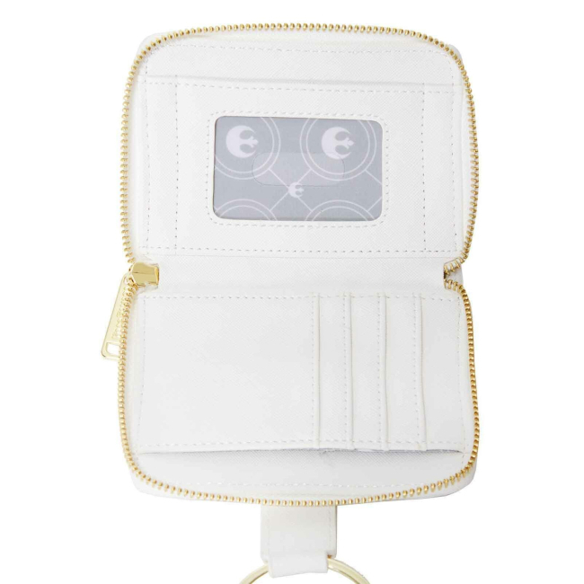Пеналы и кошельки - Кошелек Loungefly Star Wars White gold rebel hardware (STWA0149)#4
