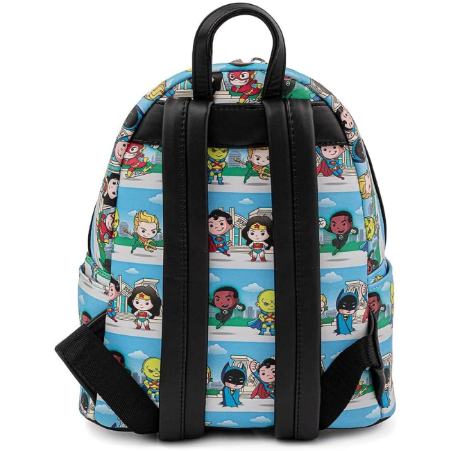 Рюкзаки та сумки - Рюкзак Loungefly DC Superheroes chibi lineup mini (DCCBK0062)#3