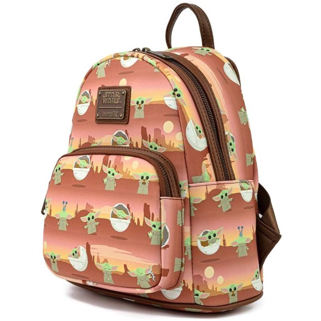 Рюкзаки та сумки - Рюкзак Loungefly Star wars Mandalorian (STBK0201)#2
