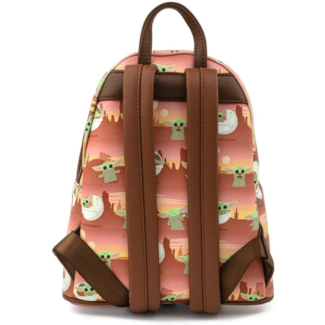 Рюкзаки та сумки - Рюкзак Loungefly Star wars Mandalorian (STBK0201)#3