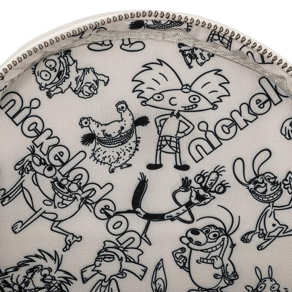 Рюкзаки и сумки - Рюкзак Loungefly Nickelodeon Nick Rewind gang AOP mini (NICBK0023)#5