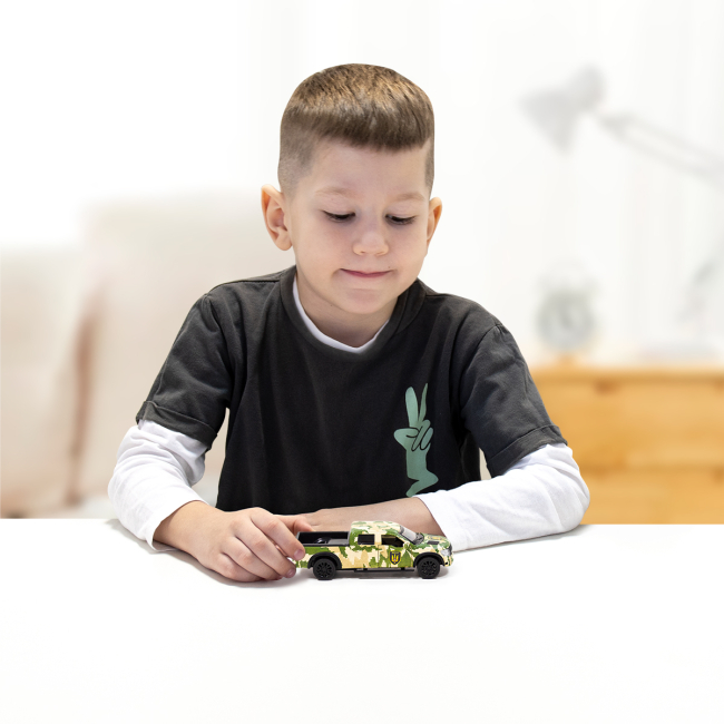 Транспорт и спецтехника - Внедорожник TechnoDrive Шевроны Героев Ford F-150 SVT Raptor милитари (250296)#5