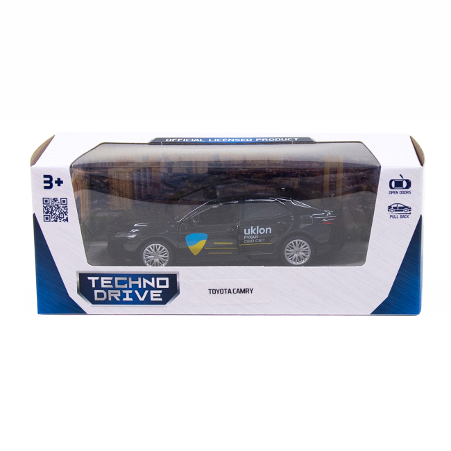 Транспорт и спецтехника - Такси TechnoDrive Toyota Camry Uklon черный (250292)#6