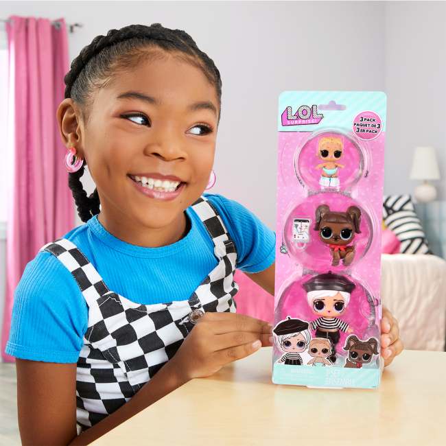 Куклы - Игровой набор LOL Surprise OPP Tot and Pet and Lil Sis Битник бейби и Дарлинг Догги (987888)#4