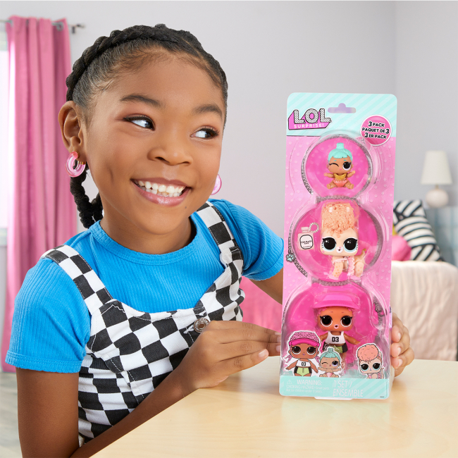 Куклы - Игровой набор LOL Surprise OPP Tot and Pet and Lil Sis Спайки Китти Лил Дженни (987895)#4