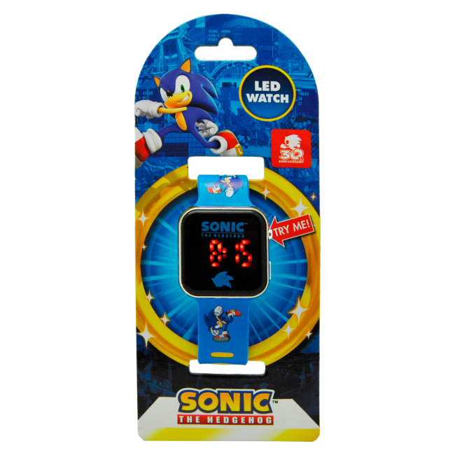Смарт-годинники та фітнес браслети - Годинник Kids Licensing Sonic led (SNC4137)#4