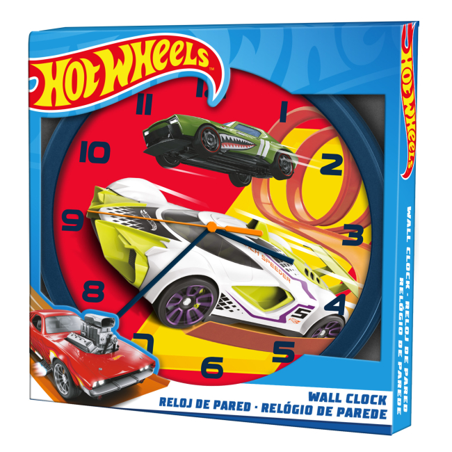 Смарт-часы и фитнес браслеты - Часы настенные Kids Licensing Hotweels (HW00010)#2