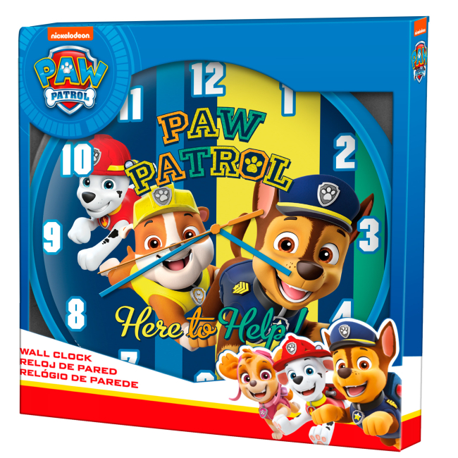 Смарт-часы и фитнес браслеты - Часы настенные Kids Licensing Paw patrol (PW16696)#2
