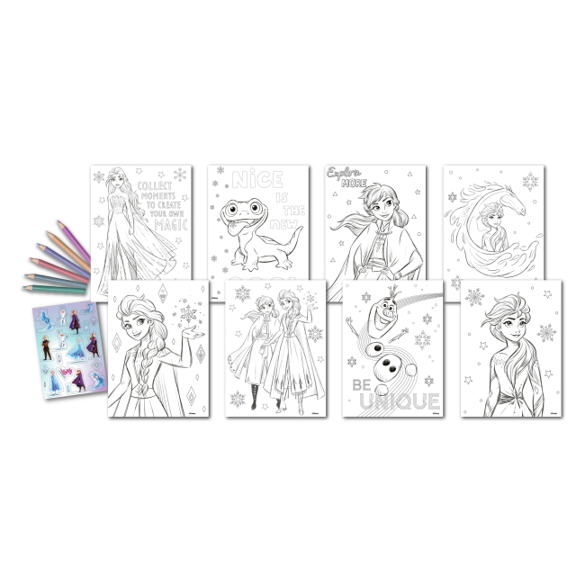 Товары для рисования - Набор раскрасок Kids Licensing Frozen (FR50022)#2