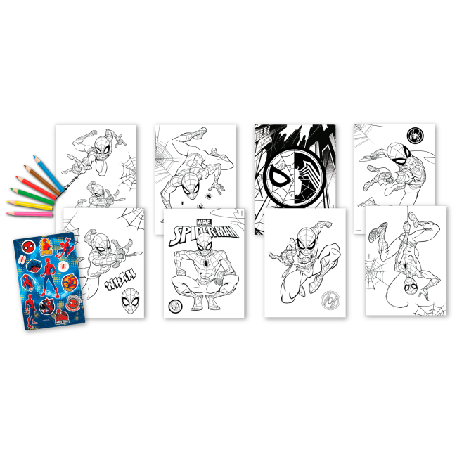 Товары для рисования - Набор раскрасок Kids Licensing Spiderman (SP50019)#2