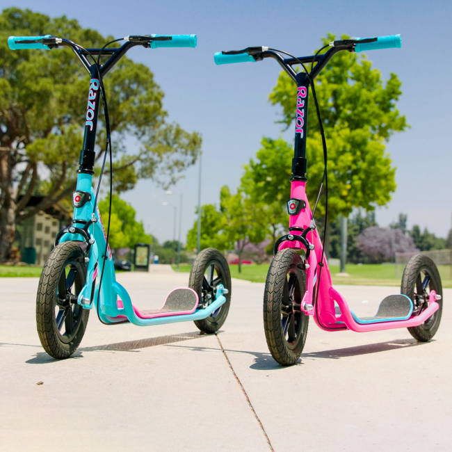 Самокаты - Самокат Razor Flashback голубой (13073038)#5