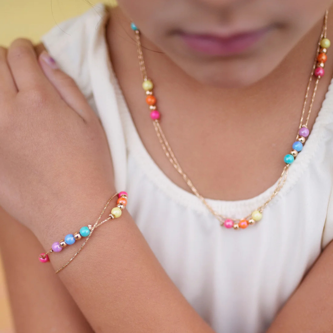Біжутерія та аксесуари - Браслет Great Pretenders Boutique golden rainbow (90010)#2