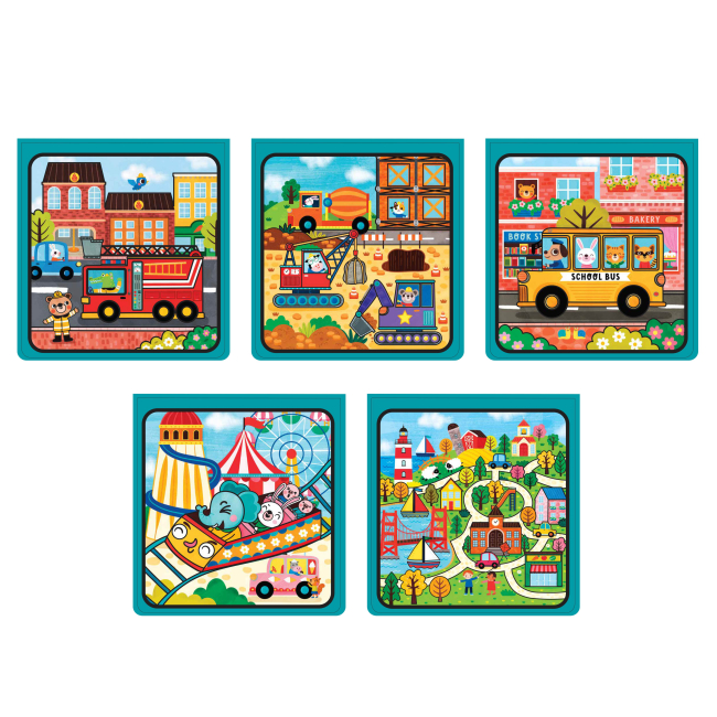 Товары для рисования - Водные раскраски Let's Craft Магические превращения Город (MRP018)#3