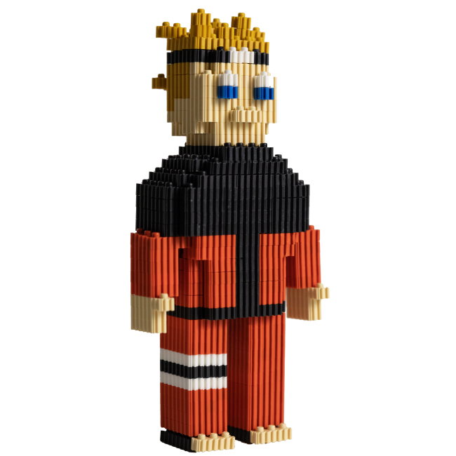 Конструкторы с уникальными деталями - Игрушка-конструктор Vita toys Пиксель Наруто (VTK 0052)#2