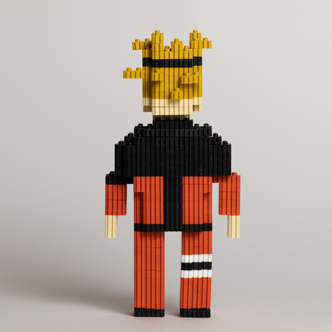 Конструкторы с уникальными деталями - Игрушка-конструктор Vita toys Пиксель Наруто (VTK 0052)#4