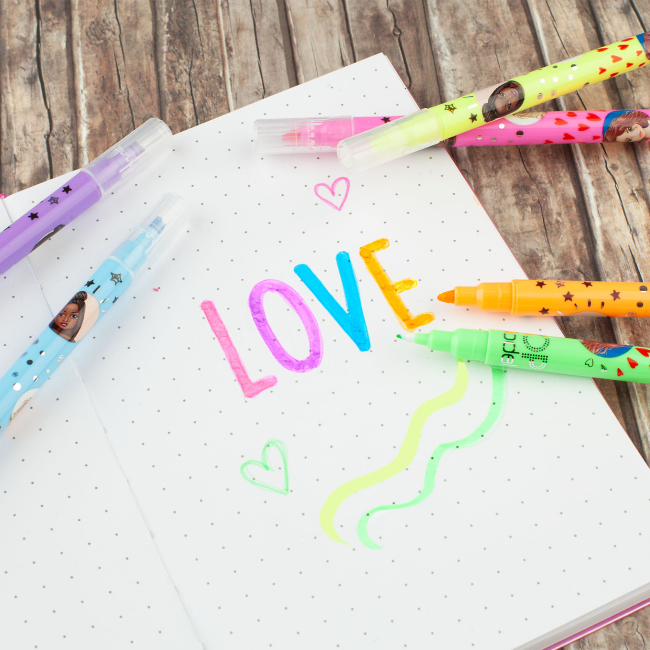 Канцтовары - Набор фломастеров Top Model Neon duo 6 цветов (0411383)#4