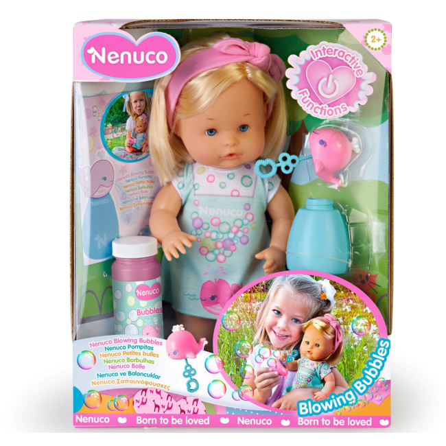 Пупсы - Кукла Nenuco с мыльными пузырями (NFN30000)#3