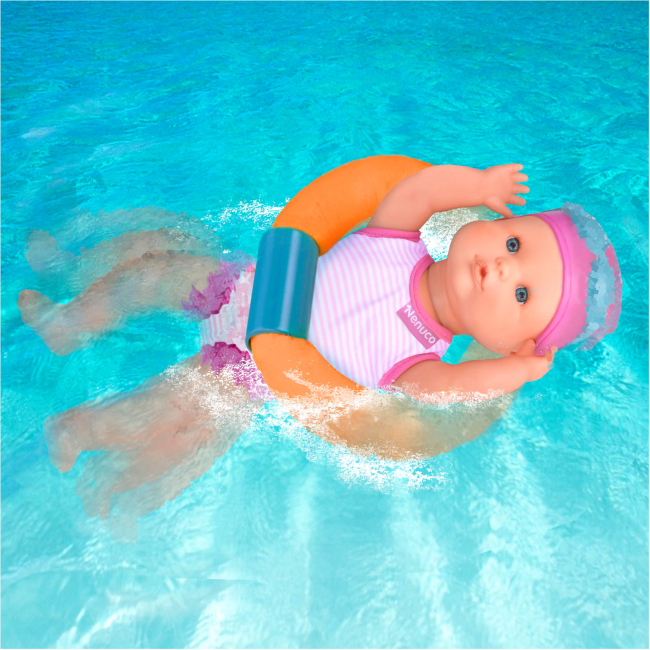 Пупсы - Пупс Nenuco Пловчиха с подвижными ножками (700014071)#4