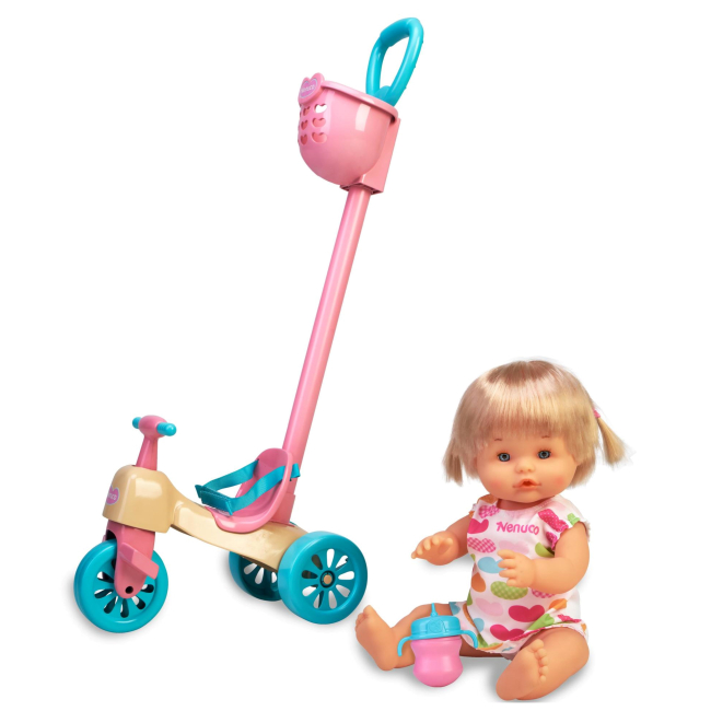 Пупси - Лялька Nenuco З велосипедом-каталкою (700017103)#2
