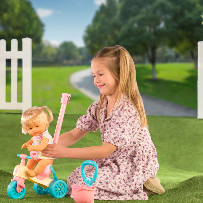 Пупси - Лялька Nenuco З велосипедом-каталкою (700017103)#5