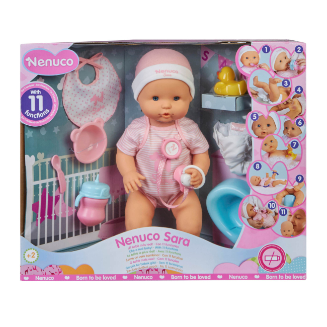 Пупсы - Пупс Nenuco Сара 11 функций (700015154)#4