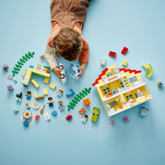 Конструкторы LEGO - Конструктор LEGO DUPLO Семейный дом 3 в 1 (10994)#6