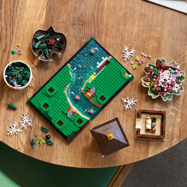 Конструктори LEGO - Конструктор LEGO Icons Тихий сад (10315)#6