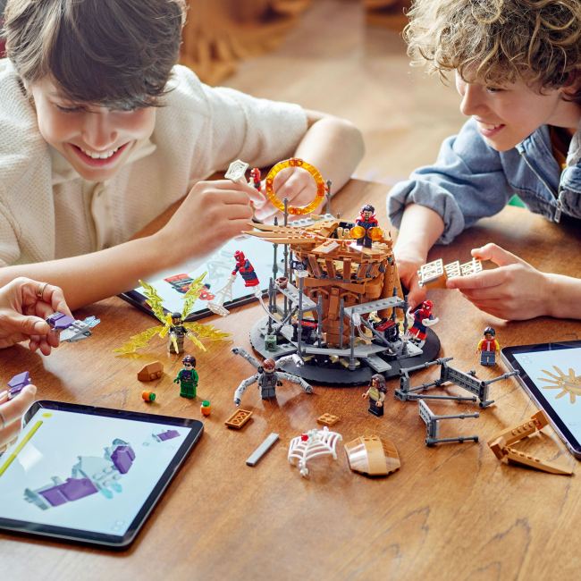 Конструктори LEGO - Конструктор LEGO Marvel Вирішальний бій Людини-Павука (76261)#6