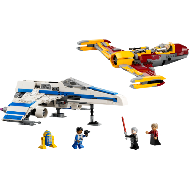 Конструкторы LEGO - Конструктор LEGO Star Wars Истребитель Новой Республики «E-Wing» против Звездного истребителя Шин Хати (75364)#2