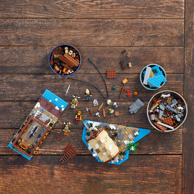 Конструктори LEGO - Конструктор LEGO Ideas Селище вікінгів (21343)#5