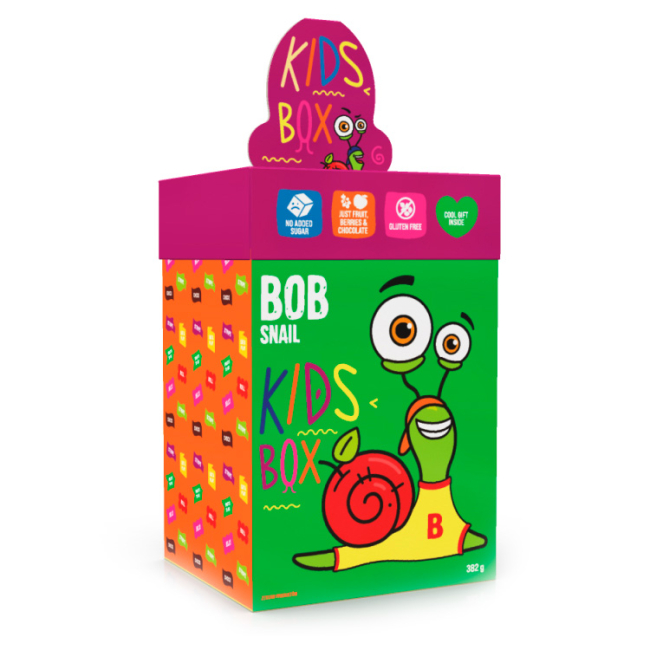 Солодощі - Набір Bob Snail Дитячий бокс з іграшкою та квестом (4820219346999)#2
