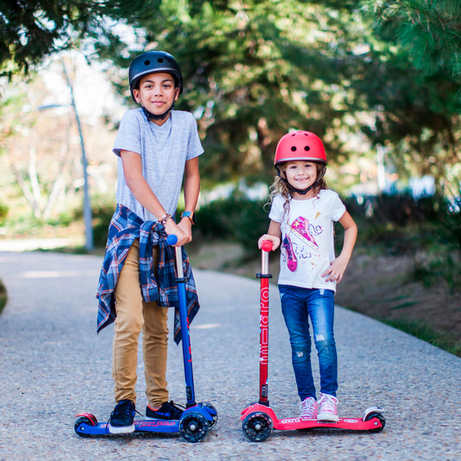 Самокаты - Самокат Micro Maxi Deluxe синий (MMD067)#7