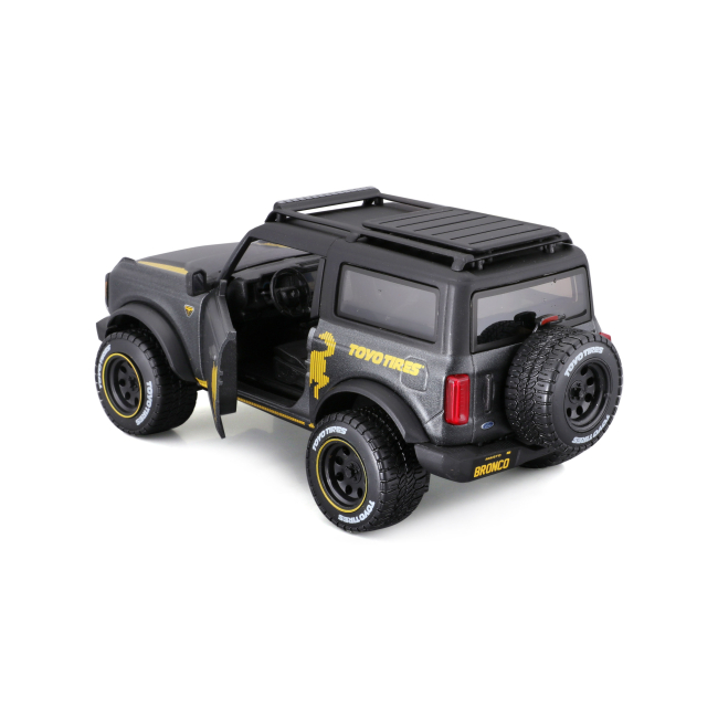 Автомоделі - Автомодель Maisto Ford Bronco Badlands (32541 met. grey)#2