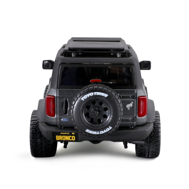 Автомоделі - Автомодель Maisto Ford Bronco Badlands (32541 met. grey)#4