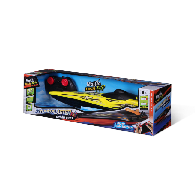 Радіокеровані моделі - Катер на радіокеруванні Maisto Hydro Blaster Speed Boat (82763 yellow)#6