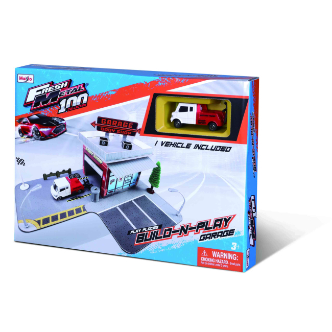 Паркинги и гаражи - Игровой набор Maisto Сделай и играй Fresh Metal Гараж (12520/3)#2