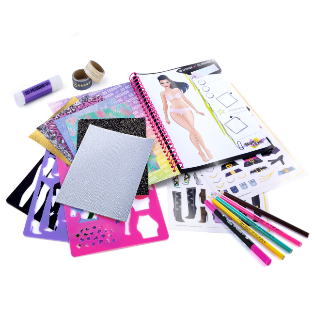 Набори для творчості - Набір для творчості Canal Toys Style 4 Ever Портфоліо дизайнера (OFG253)#3
