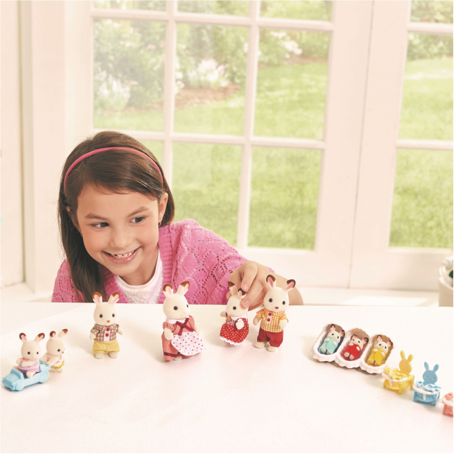 Фигурки животных - Игровой набор Sylvanian Families Уход за тройняшками (5532) (5054131055328)#7