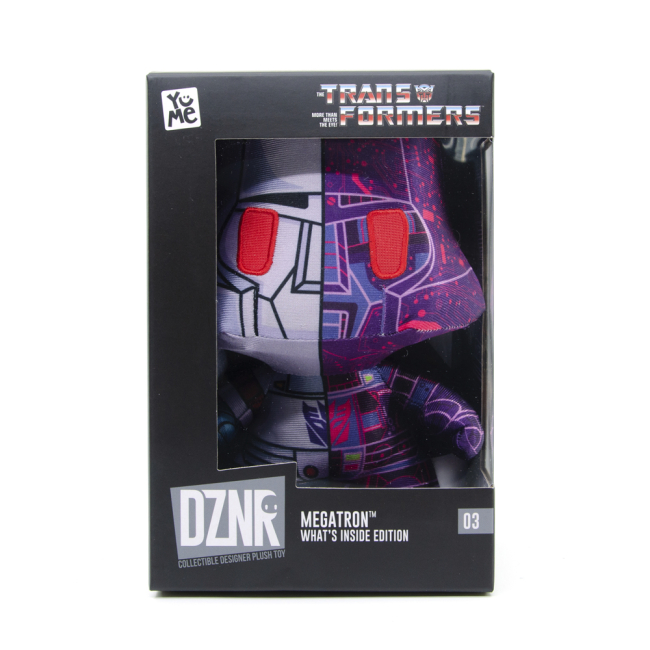 Персонажі мультфільмів - Колекційна м’яка іграшка Yume Transformers Мегатрон (19488)#2