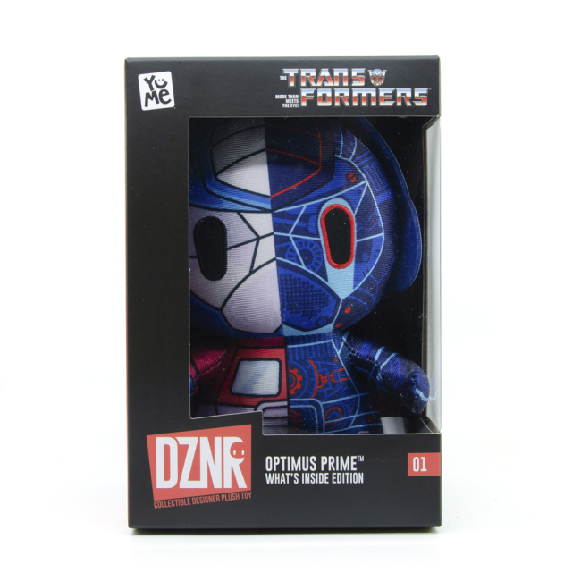 Персонажі мультфільмів - Колекційна м’яка іграшка Yume Transformers Оптімус Прайм (19309)#2