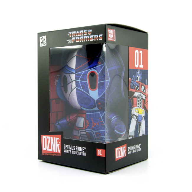 Персонажі мультфільмів - Колекційна м’яка іграшка Yume Transformers Оптімус Прайм (19309)#3