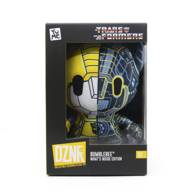 Персонажі мультфільмів - Колекційна м’яка іграшка Yume Transformers Бамблбі (19310)#2