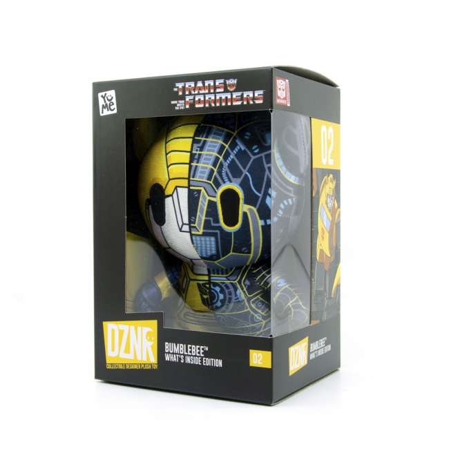 Персонажі мультфільмів - Колекційна м’яка іграшка Yume Transformers Бамблбі (19310)#3