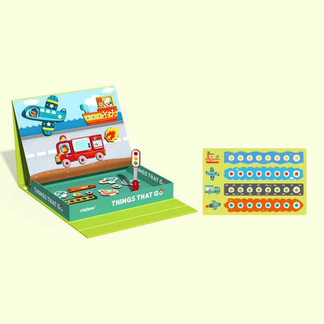 Настільні ігри - Магнітна гра Mideer Traffic 2 в 1 (MD1040)#3