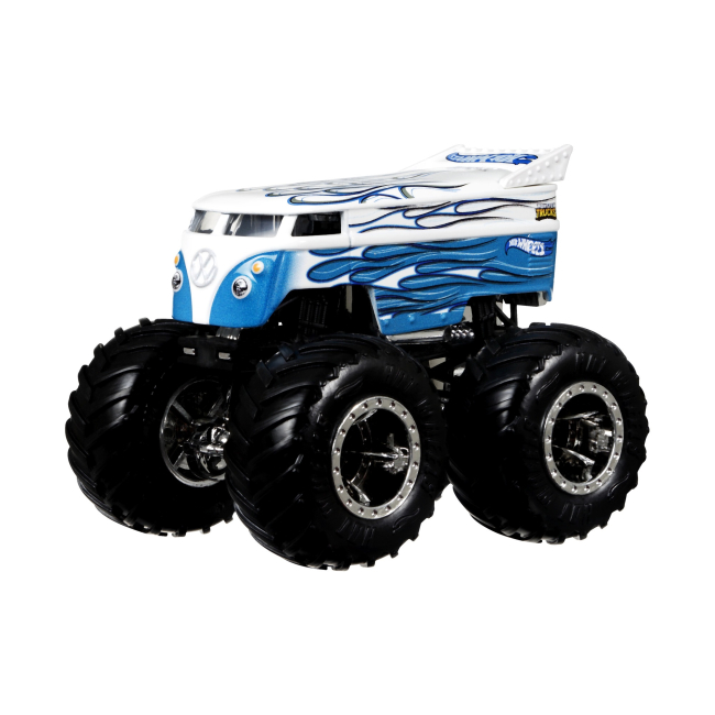 Автомоделі - Набір машинок Hot Wheels Monster Trucks DraoBus vs Volkswagen Beetle (FYJ64/HNX28)#2